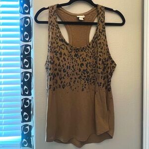 Converse One Star Leopard Cotton Tank